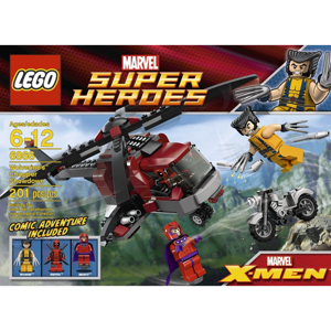 Bộ lắp ráp Mô tô người sói Super Heroes Lego 6866