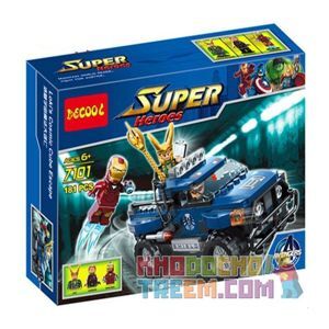 Bộ xếp hình Truy đuổi Loki Cosmic Cube Escape Lego 6867