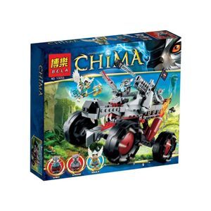 Bộ xếp hình Xe địa hình Sói xám Wakz' Pack Tracker Lego Chima 70004