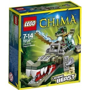 Bộ xếp hình Cá sấu huyền thoại Lego Chima 70126