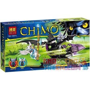 Bộ xếp hình Máy bay chiến đấu dơi Braptor's Wing Striker Lego Chima 70128