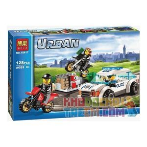 Bộ xếp hình Cuộc rượt đuổi tốc độ High Speed Police Chase Lego City 60042