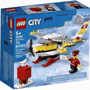 Lego City 60250 - Máy bay đưa thư- 74 miếng