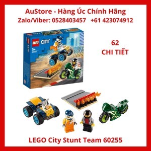 Lego City - Biểu diễn nhào lộn 60255 (62 chi tiết)