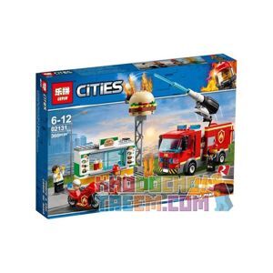 Lego City - Cứu hỏa tiệm bánh Burger 60214