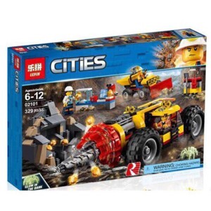 Lego Cỗ máy khai thác mỏ - lepin 02101