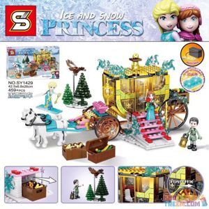 Lego cỗ xe ngựa nhiệm màu của công chúa Princess SY1429