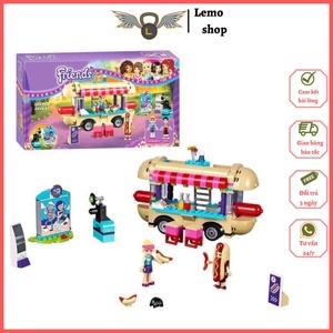 Lego Friend Xe Bán Đồ Ăn Nhanh Bela 10559