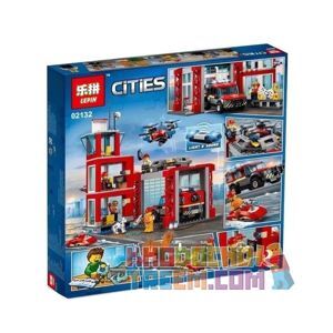 Lego lắp ghép City Bela Lari 11215 trạm cứu hỏa 533 chi tiết