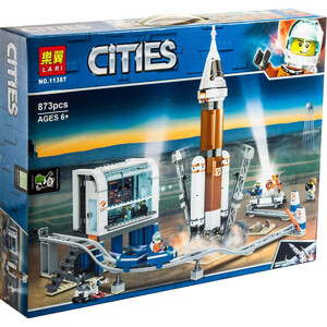 Lego lắp ghép mô hình  Tên Lửa Cities 11387