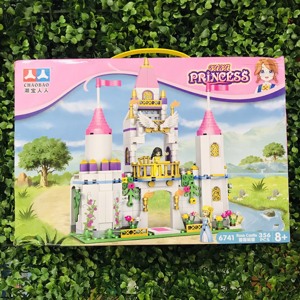 Lego lắp ráp lâu đài công chúa hoa hồng 6741