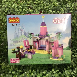 Lego Lâu Đài Công Chúa Cogo 3272 - 178 Chi Tiết