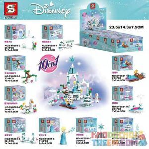 Lego Lâu Đài Công Chúa Elsa 10 In 1 Disney SY6581