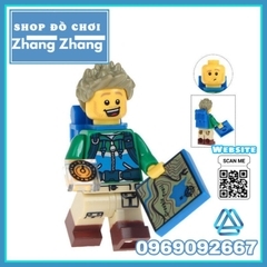 Lego Minifigures nhân vật Nhà Thám Hiểm Hiker MG0005