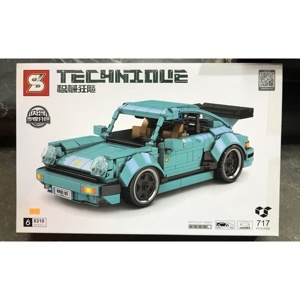 Lego ô tô xếp hình chạy đà – Storm Racing