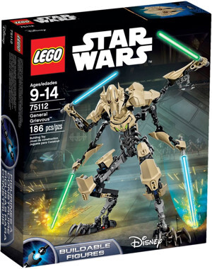 LEGO Star Wars 75112 - Mô hình Đại tướng quân Grievous (LEGO Star Wars General Grievous 75112)