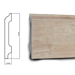 Len chân tường nhựa giả gỗ L76-6