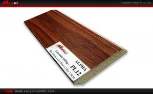 Len chân tường sàn gỗ PL12