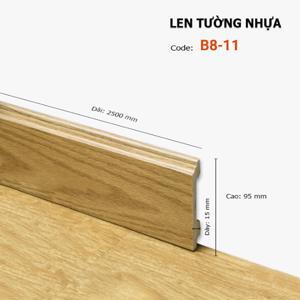 Len tường nhựa B8-11