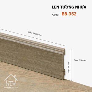 Len tường nhựa B8-352