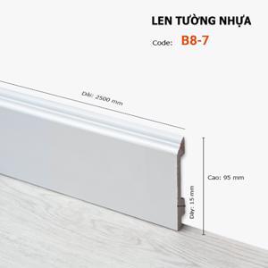 Len tường nhựa B8-7