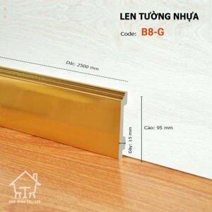 Len tường nhựa B8-G