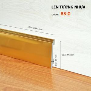 Len tường nhựa B8-G