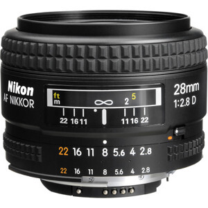 Ống kính Nikon AF Nikkor 28mm f/2.8D