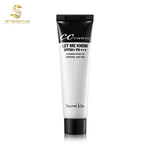 Let me know SPF50/ PA+++ CC Cream của Secret Kiss