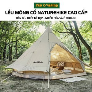 Lều cắm trại glamping 5-8 người NatureHike NH20ZP005
