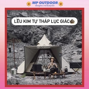 Lều cắm trại Naturehike Glamping NH20ZP013 cho 4 tới 6 người