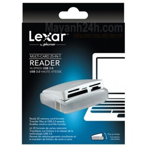 Lexar Multi-Card 25-In-1 USB 3.0 Reader