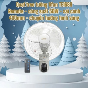 Quạt treo tường Lifan TE1689 (TE-1689) - 50W