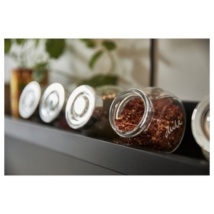 Lọ đựng gia vị Ikea Rajtan Spice jar set of 4 packs