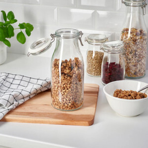 Lọ đựng ngũ cốc  Korken Ikea - 1.0 lít