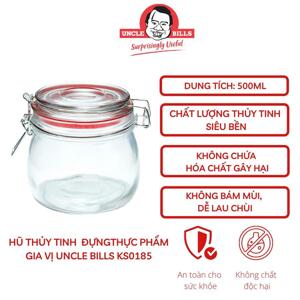 Lọ đựng thủy tinh Uncle Bills KS0185