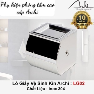 Lô giấy vệ sinh kín ARCHI LG02