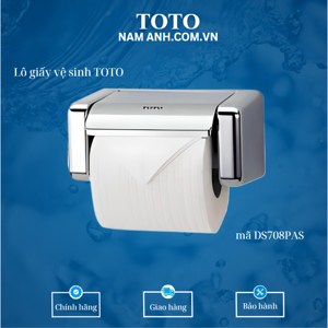 Lô giấy vệ sinh ToTo DS708PAS - Nhựa mạ Crom