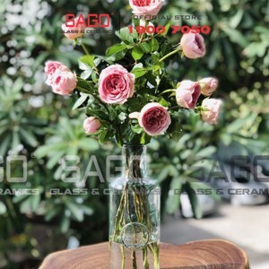 Lọ hoa thủy tinh VSM Florero Botella Authentic