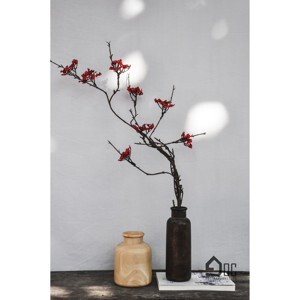 Lọ hoa trắng Bát Tràng LH06