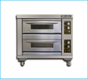 Lò nướng bánh 2 tầng 40Kg BJY-G120-2BD dùng gas