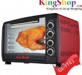 Lò nướng cơ Gali GL1143 (GL-1142) - 4,3 lít, 2000W
