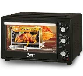 Lò nướng đa năng Comet CM6518B - Màu đen