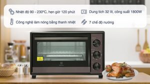 Lò nướng để Bàn Electrolux EOT3218XG