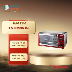 Lò nướng điện đa năng Nagakawa NAG3210 - 10L