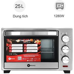 Lò nướng điện Mishio MK254 25L 1280W