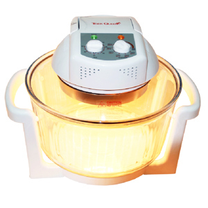 Lò nướng điện thủy tinh bằng đèn Halogen Tiger Queen AX-737MHV