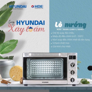 Lò nướng Hyundai HDE 3000S 45L 1800W