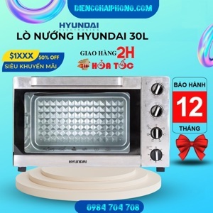 Lò nướng Hyundai HDE 3000S 45L 1800W