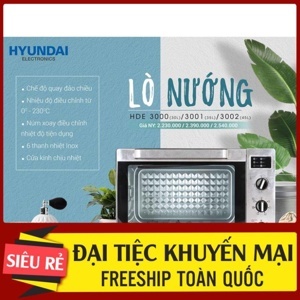 Lò nướng Hyundai HDE-3002S